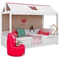 Lifetime Luxury Wild Child 4 in 1 Combination Bed  - Lifetime Whitewash