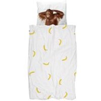 Snurk Childrens Banana Monkey Duvet Bedding Set