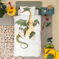 Snurk Single Dragon Duvet Bedding Set