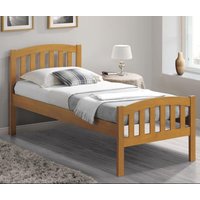 Lyon -Single - Oak - Wood - 3ft - Happy Beds