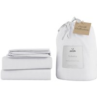 Panda Linen Bedding Set - Coconut White - 3ft Single