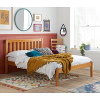 Denver - Single - Antique Solid Pine Wooden Bed Frame - 3ft - Happy Beds
