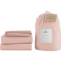 Panda Linen Bedding Set - Himalayan Pink - 3ft Single