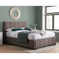 Hannover - King Size - Grey - Fabric - 5ft - Happy Beds