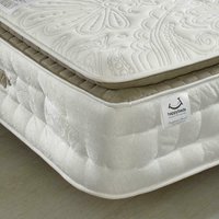 Windsor 3000 Pocket Sprung Memory Wool Orthopaedic Pillow Top Mattress - 4ft Small Double (120 x 190 cm)