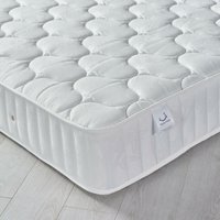 Neptune Spring Quilted Cotton Fabric Mattress - 6ft Super King Size (180 x 200 cm)