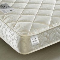Premier Spring Quilted Fabric Mattress - 4ft6 Double (135 x 190 cm)