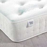 Anniversary 2000 Backcare Pocket Sprung Mattress - King Size - Medium to Firm - Hand Tufted - 5ft (150 x 200 cm) - Happy Beds