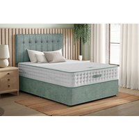 Dunlopillo� Kareena Latex Hybrid Mattress + Premium Divan Bed, Bednextday_Marine, 4 Drawers, Single