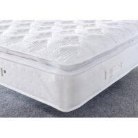 Pillowtop Pocket Spring Memory Foam Mattress - 2ft6 Small Single Mattress (75cm by 190cm)