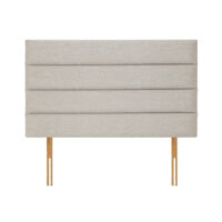 Standard Divan Base with Storage and Headboard Options - 4FT6 Double 135cm x 190cm / 2 Drawers / Horizontal Lines