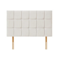 Standard Divan Base with Storage and Headboard Options - 5FT King 150cm x 200cm / No Drawers / Button Cubed