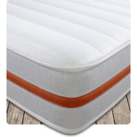Starlight Beds™ 7.5" Deep Memory Foam with Spring Eco friendly and Budget friendly Mattress suitable for everyone - 2ft6 Small Single Mattress (75cm b