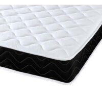 Starlight Beds 7" Deep Affordable Luxurious Memory Foam Layer with 13.5 gauge Spring Mattress - 3ft Single Mattress (90cm by 190cm)