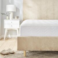 Starlight Beds™ 8" Deep Quality Comfort Cool Sleep Finish Fabric Memory Foam & Open Coil Mattress - European Small Single (80cm by 200cm)