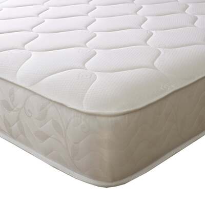 Starlight Beds™ &pipe; Spring & Memory Fibre Mattress with a Cool Touch Cover - 4ft6 Double Mattress (135cm by 190cm)