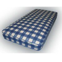 Starlight Beds™ &pipe; Checked Orthopaedic Mattress - 2ft6 by 5ft9 Shorty Mattress (75cm by 175cm)