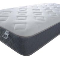 Starlight Beds Jump Jack Hybrid Spring & Memory Foam Mattress with Cool Touch Cover - 2ft6 by 5ft9 Shorty Mattress (75cm by 175cm)