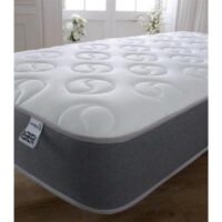 Starlight Beds™ &pipe; Memory Fibre Mattress with a luxurious Soft Cool cover - 2ft6 by 5ft9 Shorty Mattress (75cm by 175cm)