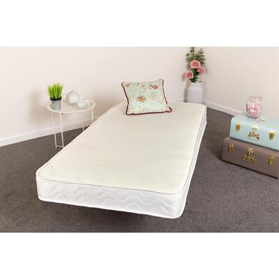Starlight Beds™ &pipe; Spring & Memory Foam Mattress - 2ft6 by 5ft9 Shorty Mattress (75cm by 175cm)