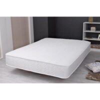 Starlight Beds™ &pipe; Quilted Sprung Memory Foam Mattress - 2ft6 Small Single Mattress (75cm by 190cm)