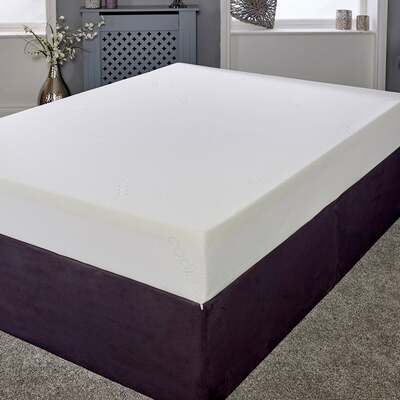 Starlight Beds™ &pipe; Orthopaedic All Foam & Memory Foam Mattress Zip Cover - European Small Single (80cm by 200cm)