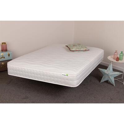 Starlight Beds™ &pipe; Side Stitched Spring & Memory Foam Mattress - 2ft6 by 5ft9 Shorty Mattress (75cm by 175cm)