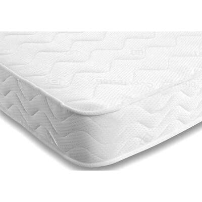 Starlight Beds™ 6.5" Deep Cool Touch Fabric Semi-Orthopedic Anti-Dust Spring Mattress for Every Age - 3ft Single Mattress (90cm by 190cm)