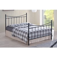 Alderley Black Bed Frame, Small Double