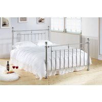 Alexander Chrome Bed Frame, King Size