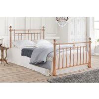 Alexander Rose Gold Bed Frame, King Size