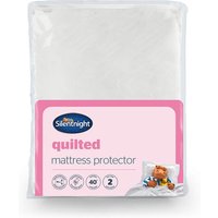 Silentnight Quilted Mattress Protector, King Size