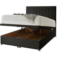 Shire Beds Liberty 1000 Pocket Memory Mattress And Upholstered Ottoman Divan Base Bed Set (Headboard Sold Separately) - Fsc&Reg; Certified