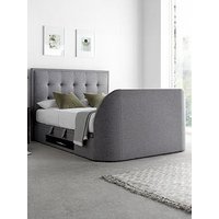 Very Home Lilly Tv Side Lift Up Ottoman Storage Bed With Airsprung Mattress Options (Buy & Save!) - Bed Frame With Airsprung Luxury Mattress