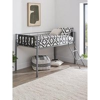 Very Home Cyber Mid-Sleeper Bed Frame With Mattress Options (Buy And Save!) - Bed Frame Only