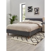 Very Home Porto Fabric Bed Frame With Mattress Options (Buy & Save!)