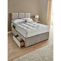 Very Home Sheridan Divan Base, Comfort 2000 Mattress And Headboard