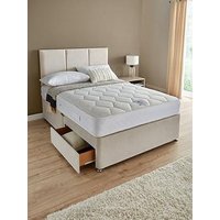 Very Home Sheridan Divan Base, Comfort Memory Mattress And Headboard