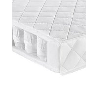 Babymore Pocket Sprung Cot Bed Mattress, White