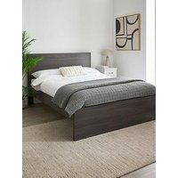 Very Home Camberley Bed Frame With Mattress Options (Buy & Save!) - Dark Oak - Bed Frame Only