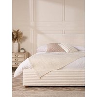 Aspire Willowford Ottoman Bed - Ivory - Small Double