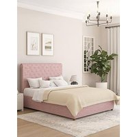 Aspire Zahra Cotton Ottoman Bedframe With Mattress Option