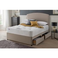 Rest Assured Novaro Ortho 1000 Pocket Mattress + Premium Divan Bed, Cream, 4 Drawer, Small Double