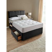 The Very Collection Sheridan Double Divan & Hb With 2 Drawers & Comfort Plus Mattress