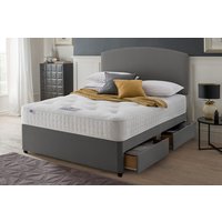 Rest Assured Venice Ortho 1400 Pocket Mattress + Premium Divan Bed, Cream, No Drawer, Super King