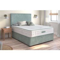 Dunlopillo� Meya Latex Hybrid Mattress + Premium Divan Bed, Carbon, 2 Drawer, King Size
