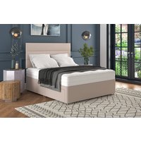 Hypnos Natural Luxury Mattress + Premium Divan Bed, Cream, 2 Drawer, King Size