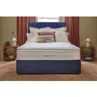 Sleepeezee Cool Refresh 3200 Memory Pillow Top Mattress + Premium Divan Bed , Silver, 2 Drawer, Single
