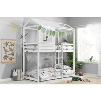Adventure White Kids Bunk Bed, Single