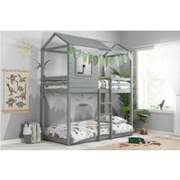 Adventure Grey Kids Bunk Bed, Single